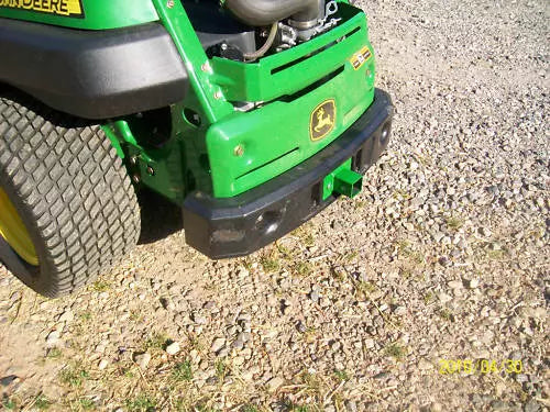 M.G.E. Products Zero Turn Rear Hitch for John Deere Z Trak Models Z910 Z920 Z925 Z930 Z950 Z960 Z970 - Heavy Duty Alloy Steel, Powder Coated in John Deere Green - USA Made.