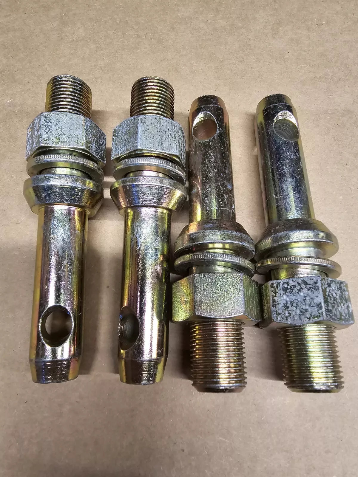 M.G.E. Products Custom Tractor 7/8 CAT 1 Lift Arm Lower Pins Attachment Pins - 4 Pack