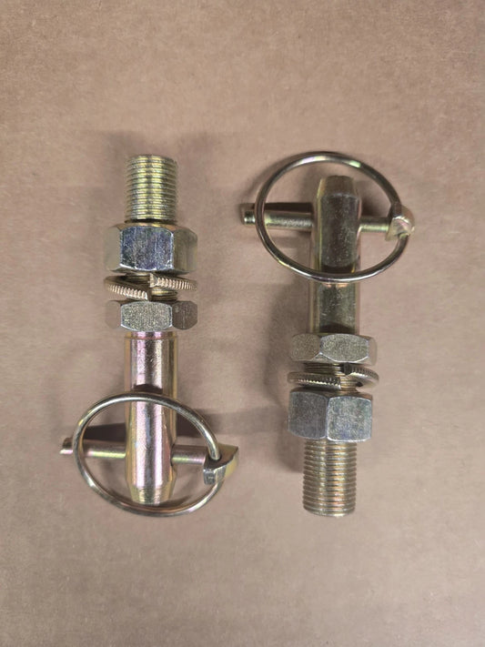 Lower TRACTOR Draw Pins 5/8 Category 0 3pt hitch - 2 Pack