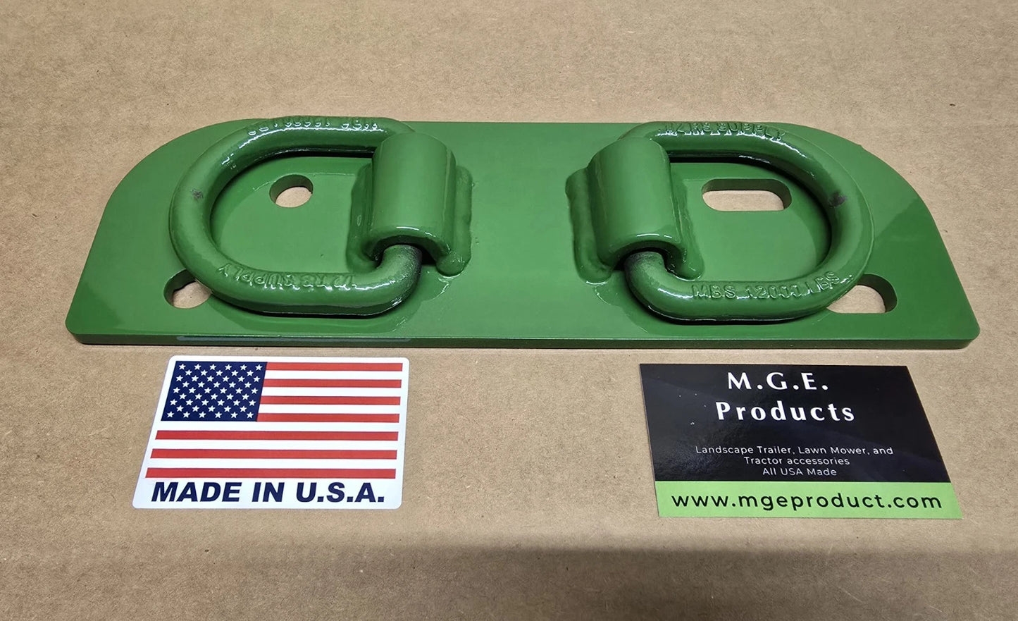 John Deere 1025R Tractor Tie Down Hitch - Green