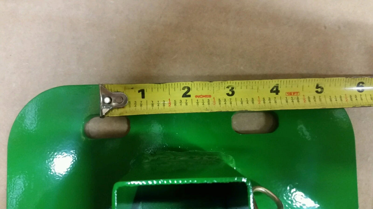 M.G.E. Products Trailer Hitch Compatible with John Deere Z Trak Model Z930 Mower & M Series - Heavy Duty Alloy Steel Attachment with Powder Coating in John Deere Green - USA Made