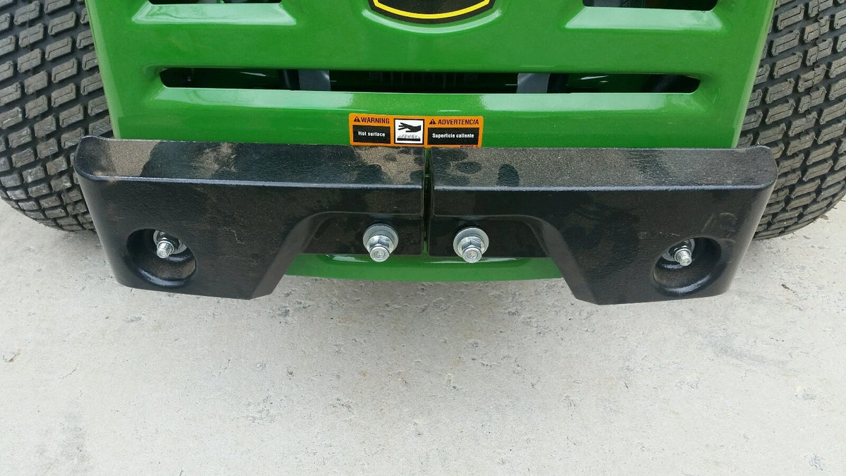 M.G.E. Products Trailer Hitch Compatible with John Deere Z Trak Model Z930 Mower & M Series - Heavy Duty Alloy Steel Attachment with Powder Coating in John Deere Green - USA Made