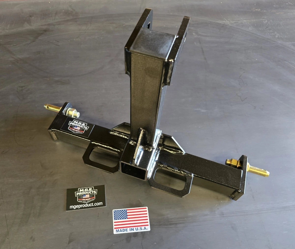 CAT 0 Farm Compact Tractor Skid 3 Point Hitch Drawbar Receiver Hitch