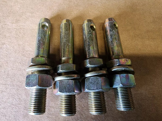 M.G.E. Products Custom Tractor 5/8 cat 0 Lift Arm Lower Pins Attachment Pins - 4 Pack