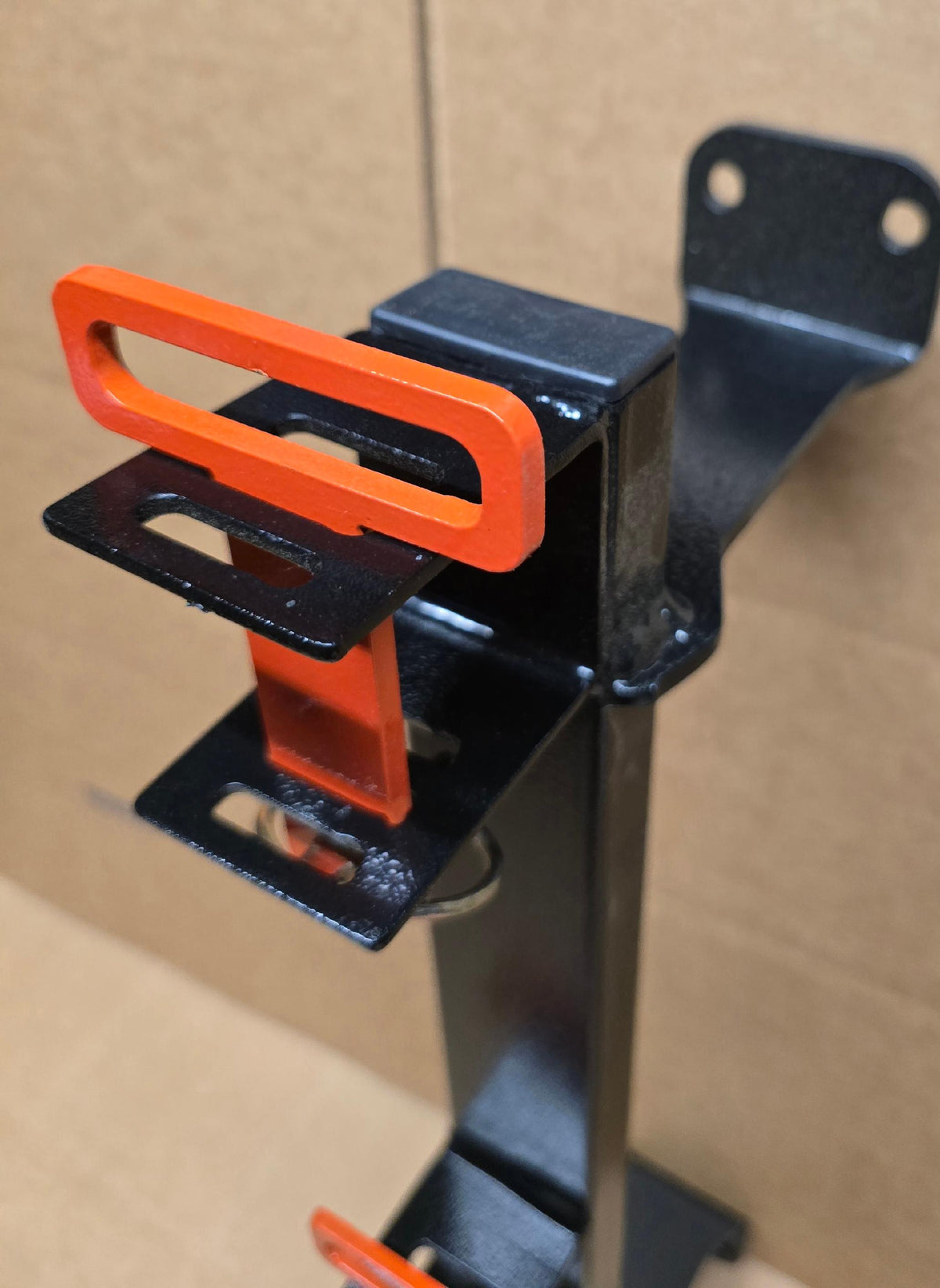 M.G.E. Products Heavy Duty Custom Landscape 3 Slot Trimmer Rack For Enclosed Trailer or Wall Mount - Holds Edgers, Pole Saws, Tree Trimmers & More - Universal Fit and USA-Made