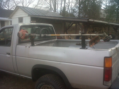 M.G.E. Products Heavy Duty Custom Landscape Trimmer Rack for Truck & Trailer Mount - Holds Edgers, Pole Saws, Tree Trimmers & More - 1 Slot