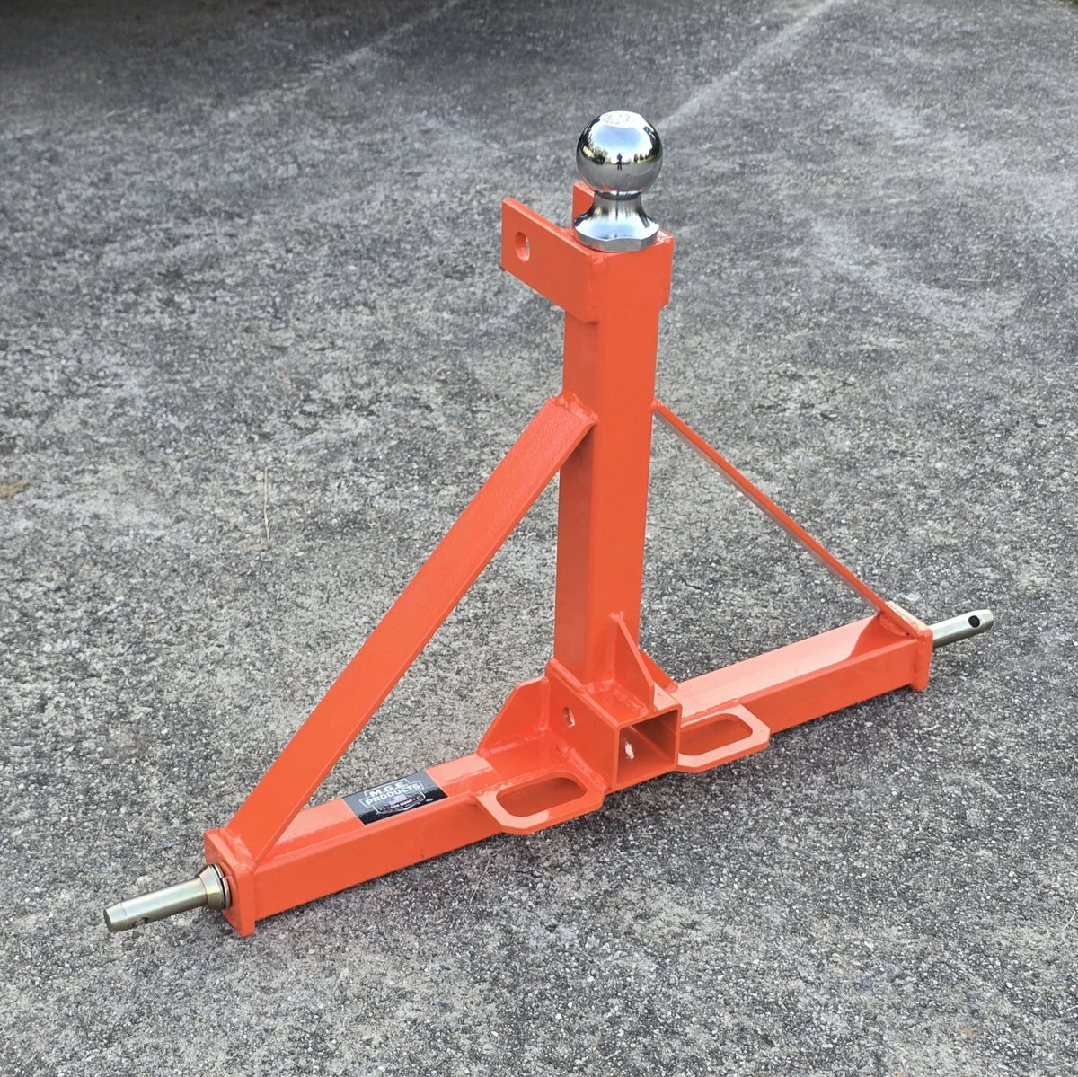3 Point Trailer Hitch With 2" Receiver For Category 1 Tractor Heavy Duty USA