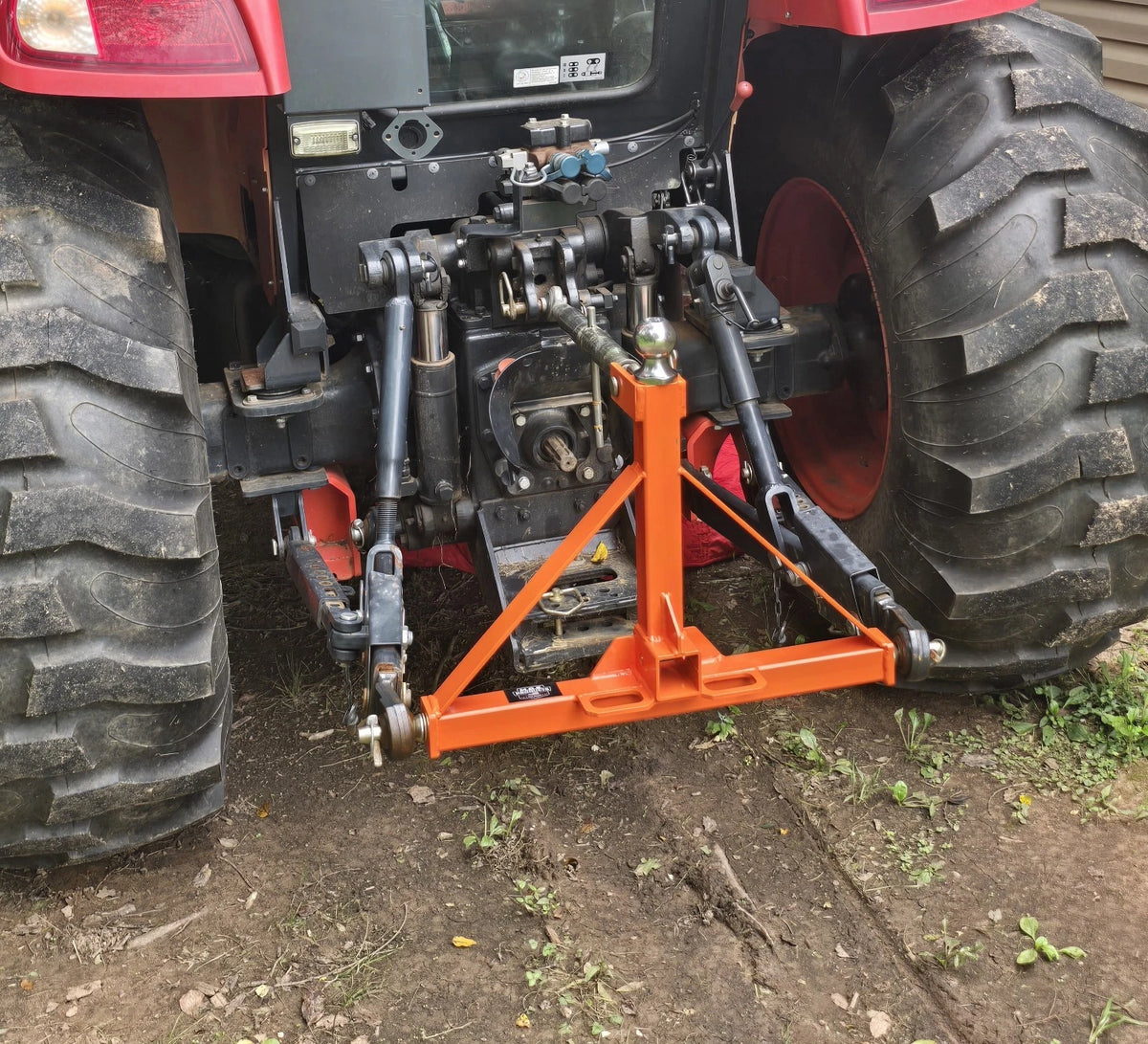 3 Point Trailer Hitch With 2" Receiver For Category 1 Tractor Heavy Duty USA