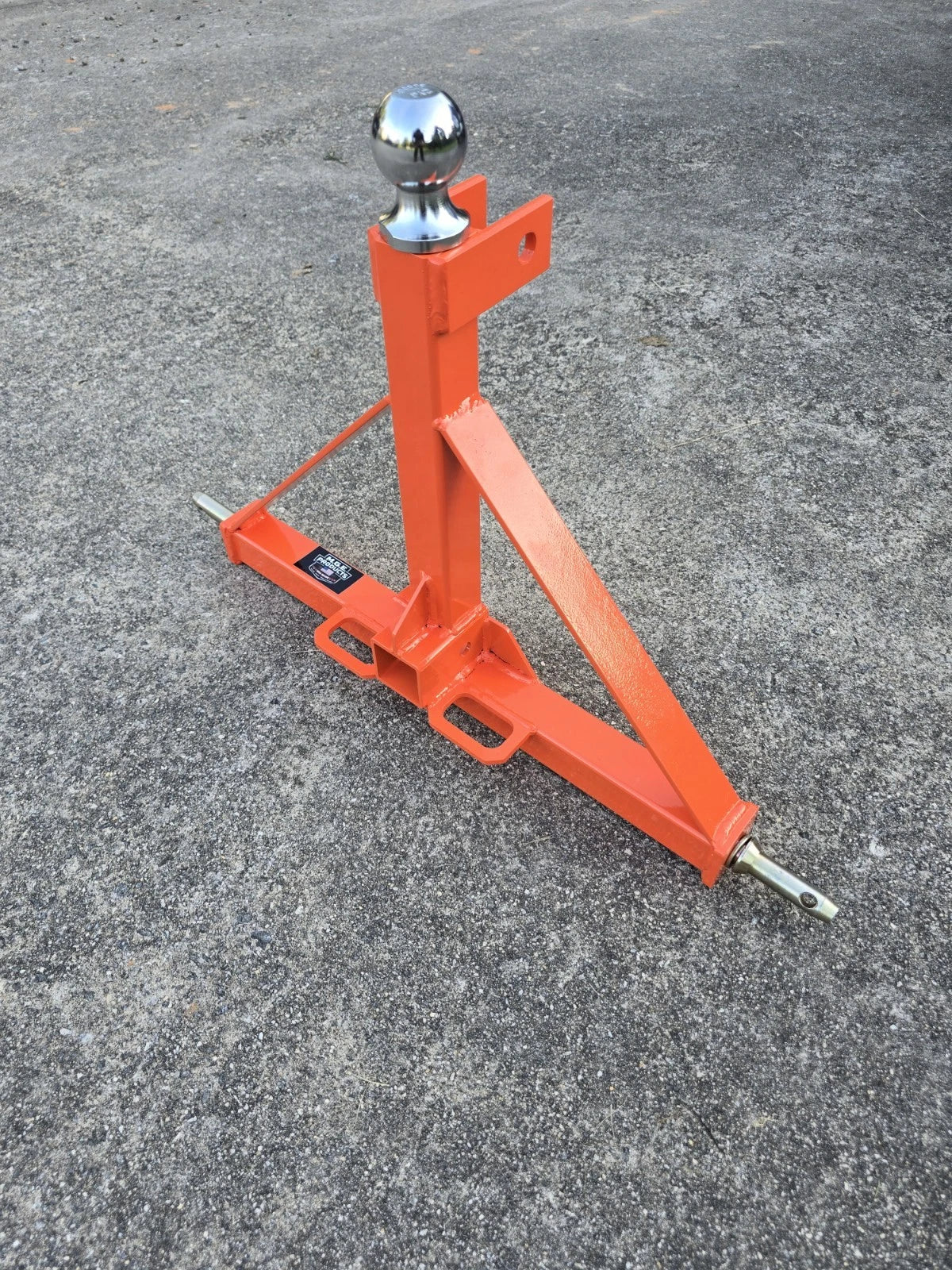 3 Point Trailer Hitch With 2" Receiver For Category 1 Tractor Heavy Duty USA